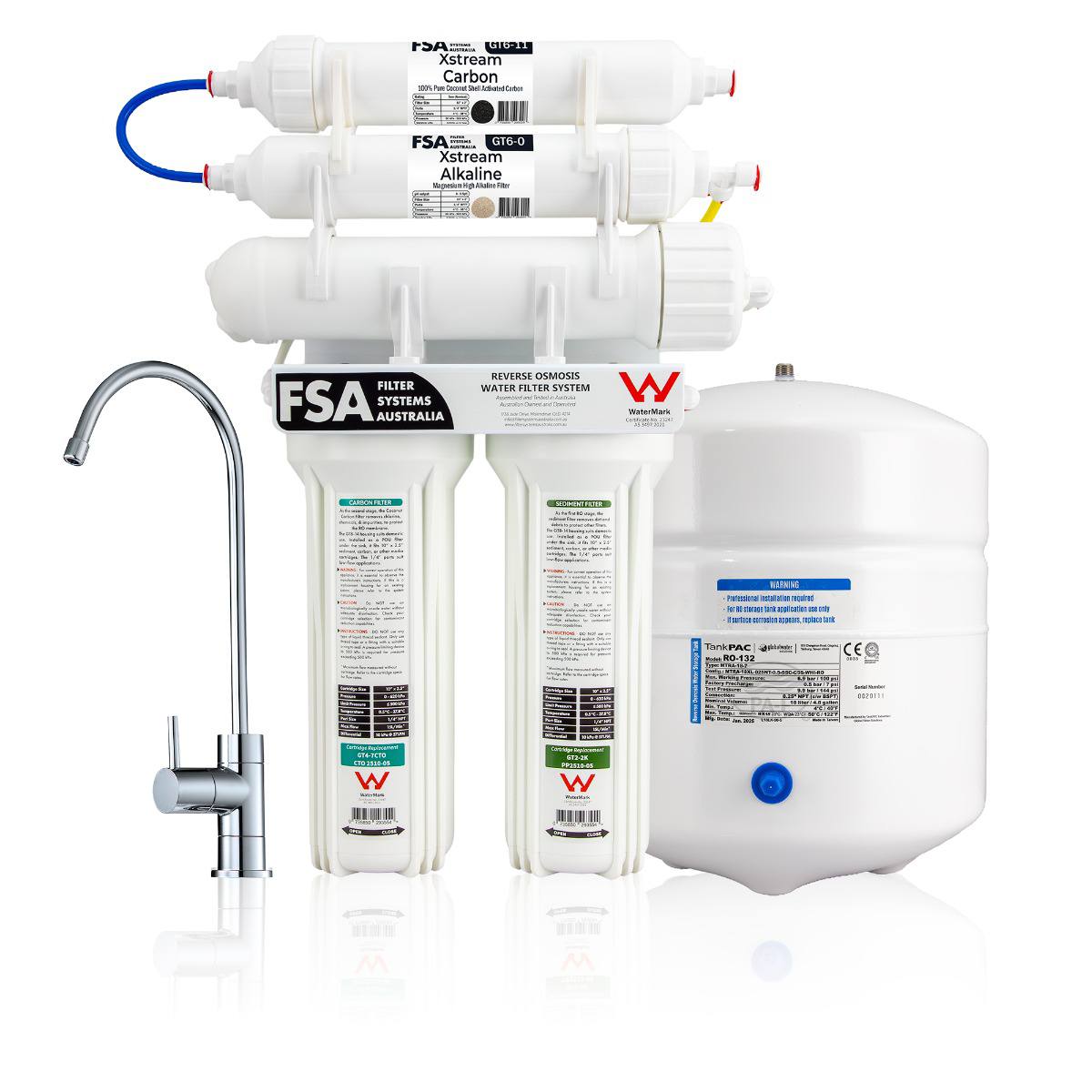 Pure Plus+ 5-stage reverse osmosis water filter system — GT1-26-5