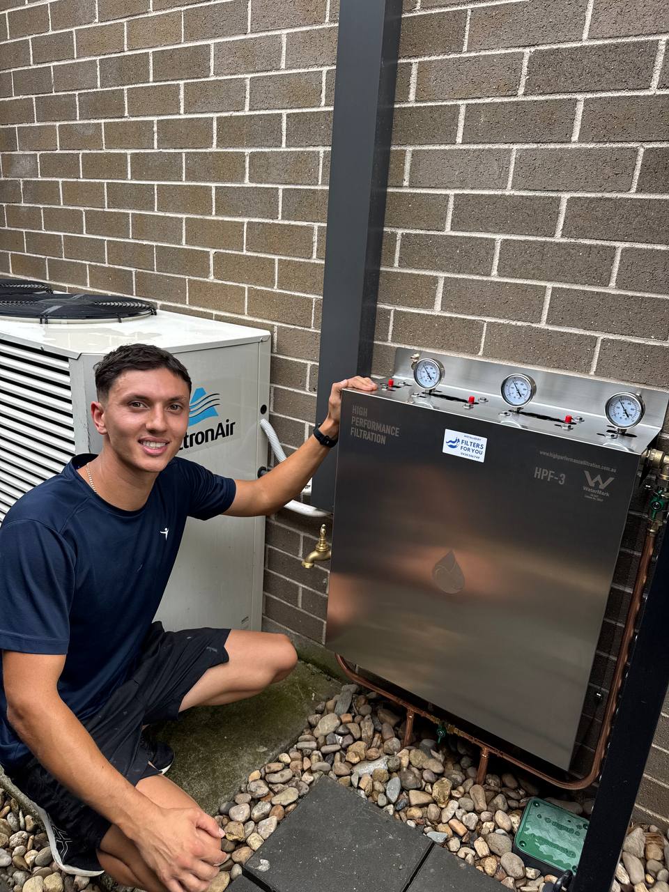 Jean-Paul Barber licensed plumber and Filters For You founder Sydney